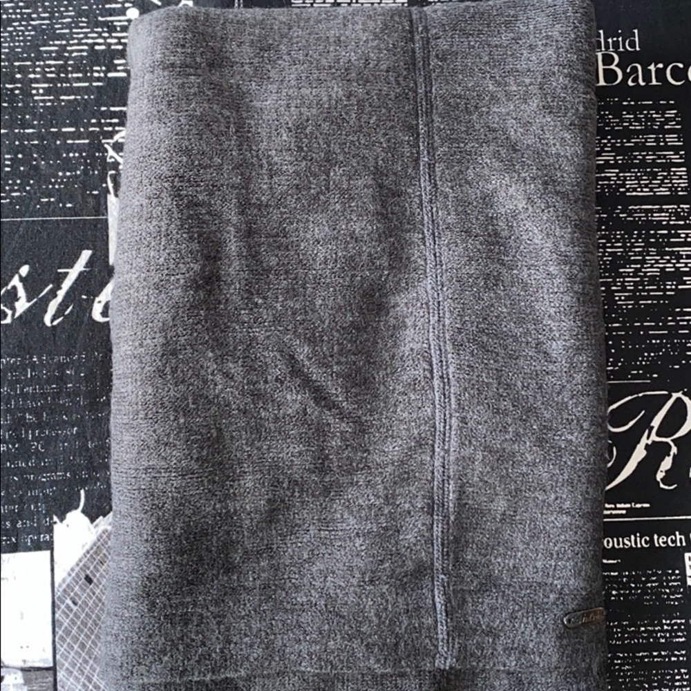 Calvin Klein Gray Scarf